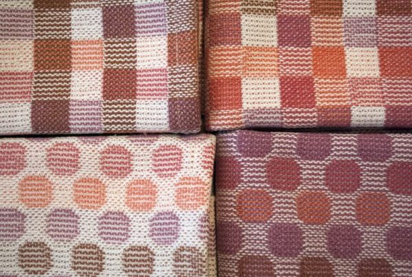 Circles and Checks Towels 02