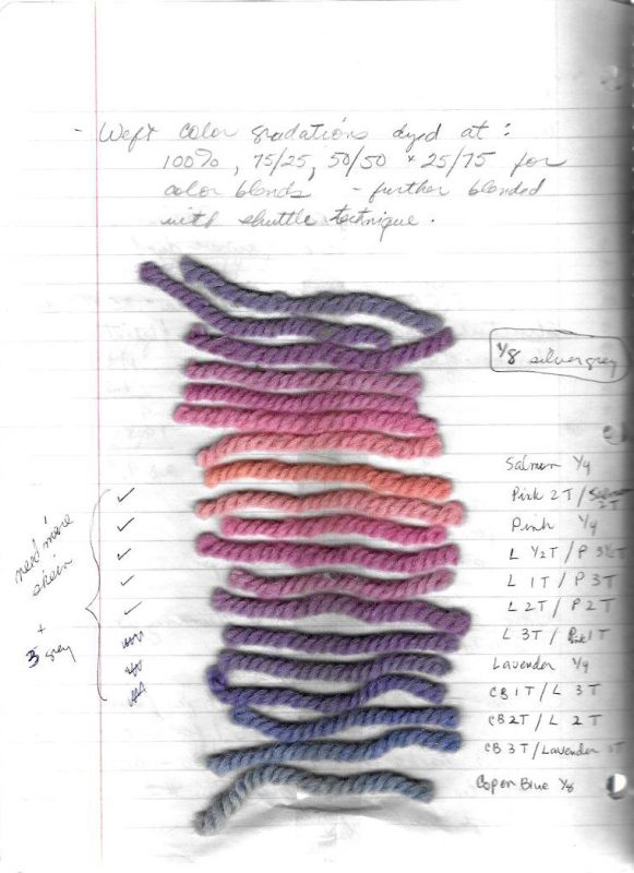 Plaited Rug 3 Notebook Page